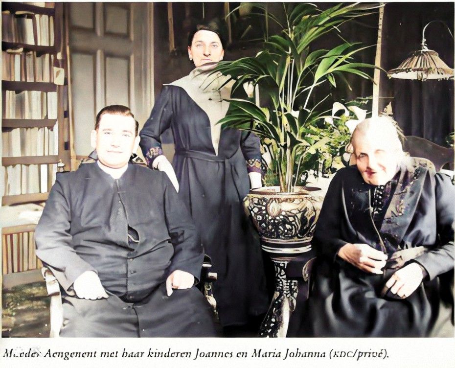 Bisschop Joannes en moeder