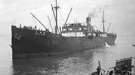 Japans transportschip Junyo Maru