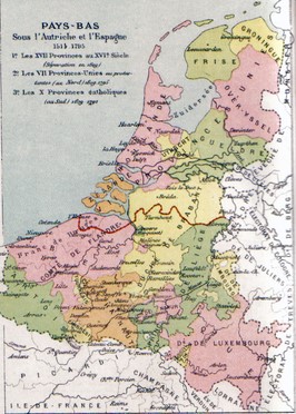 Scheiding noord en zuid Nederland